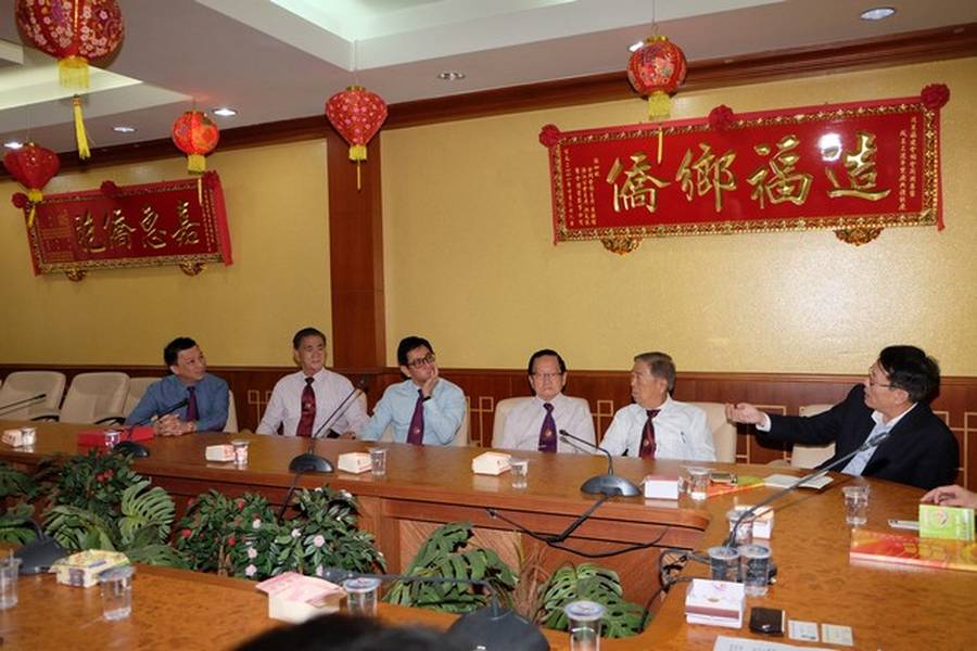 2017福建省人民政府侨务办公室代表团到访